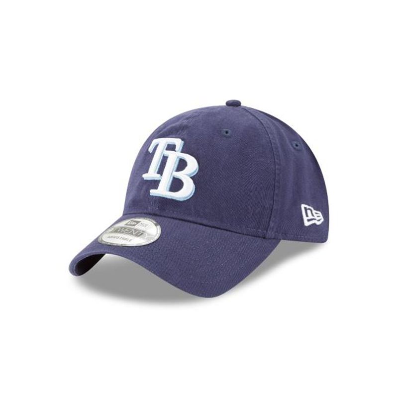 MLB Tampa Bay Rays Core Classic 9Twenty Adjustable (IMI1593) - Blue New Era Caps